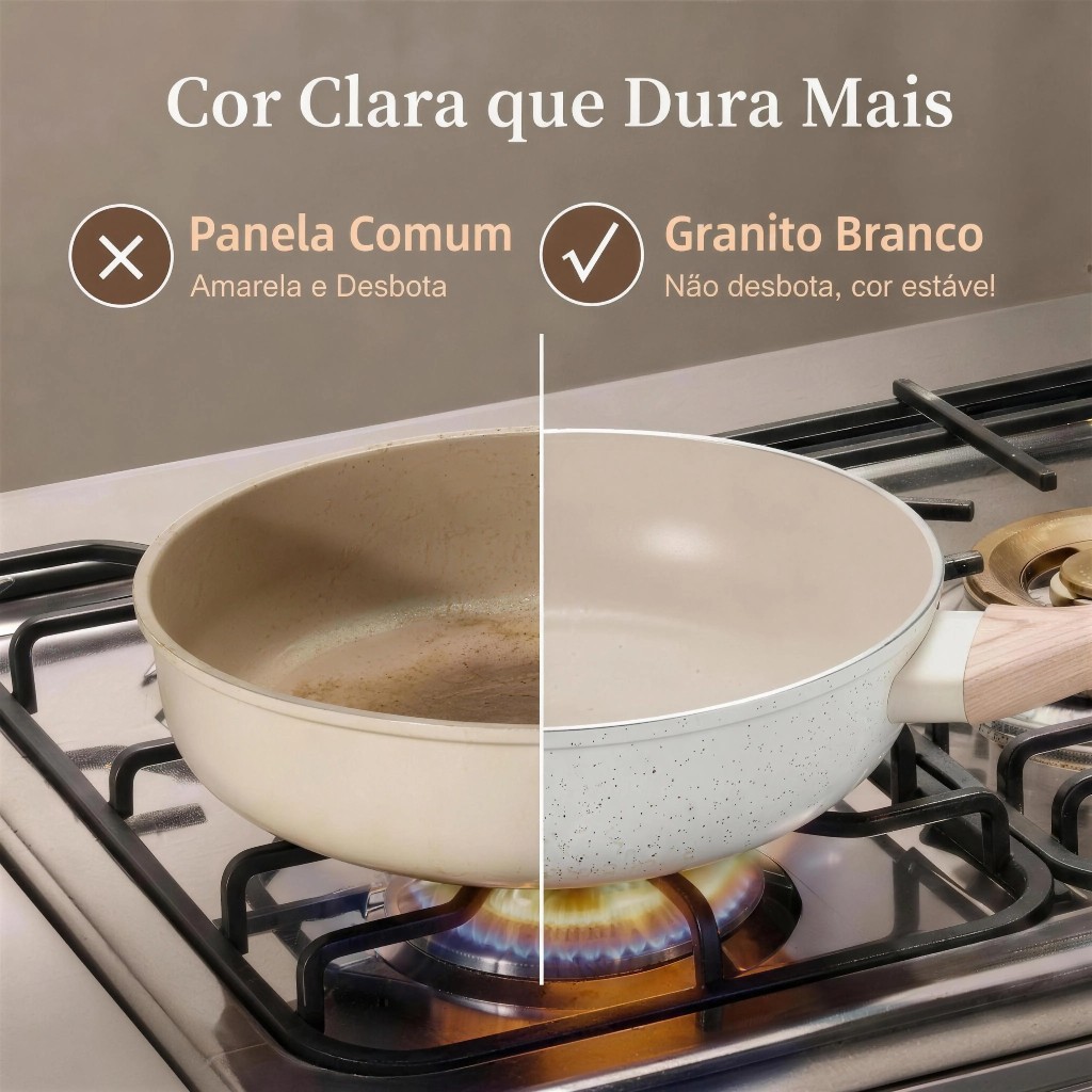 Cor clara que dura mais